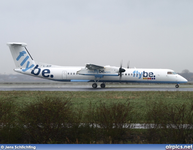 G-JECP, De Havilland Canada DHC-8-400Q Dash 8, flybe.British European