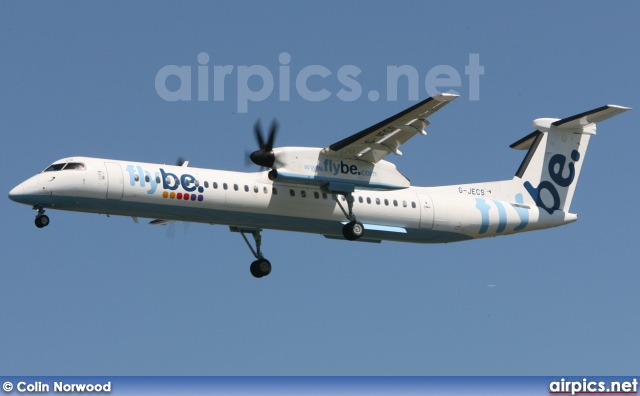 G-JECS, De Havilland Canada DHC-8-400Q Dash 8, flybe.British European