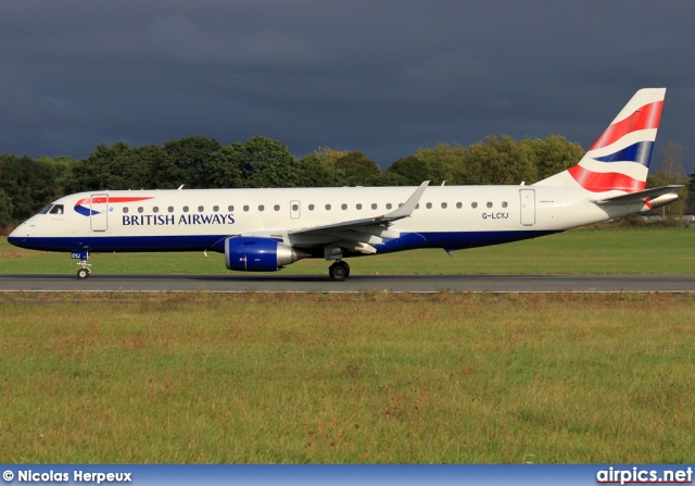 G-LCYJ, Embraer ERJ 190-100SR (Embraer 190), BA CityFlyer