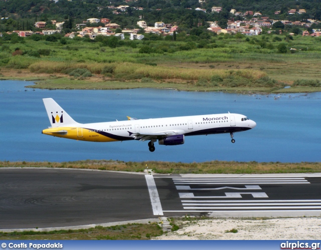 G-MARA, Airbus A321-200, Monarch Airlines