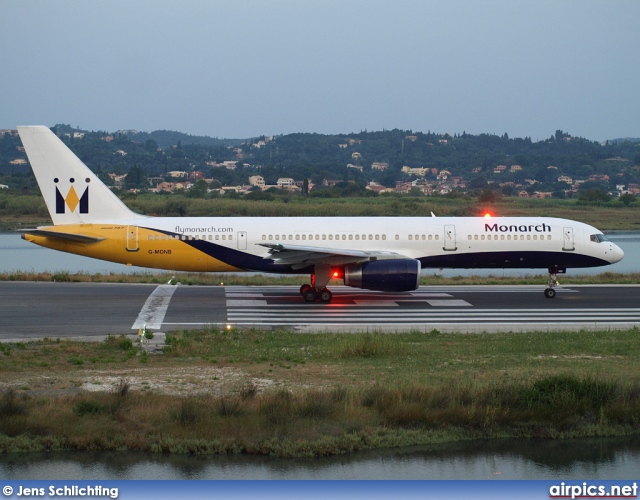 G-MONB, Boeing 757-200, Monarch Airlines