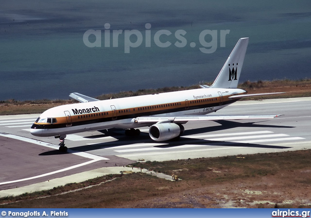 G-MOND, Boeing 757-200, Monarch Airlines