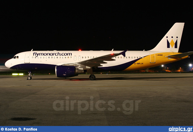 G-MRJK, Airbus A320-200, Monarch Airlines