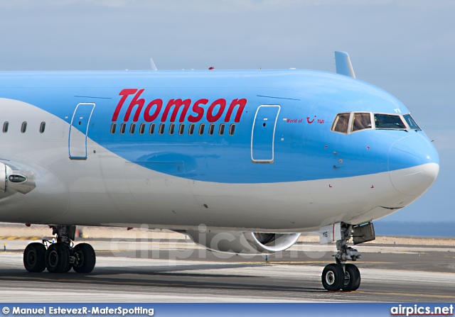 G-OBYE, Boeing 767-300ER, Thomsonfly