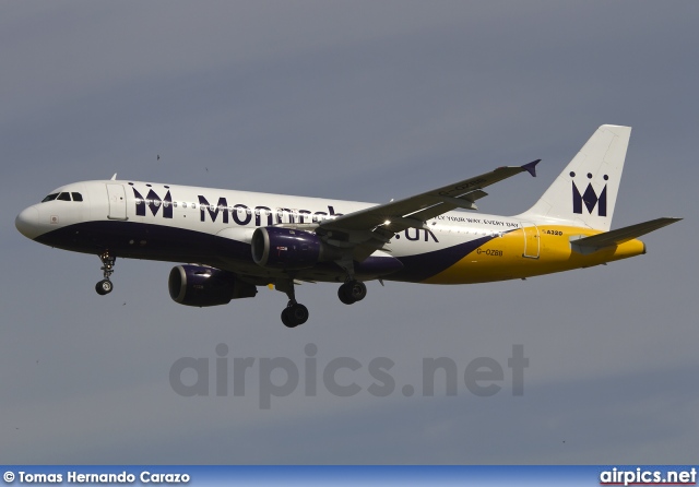 G-OZBB, Airbus A320-200, Monarch Airlines