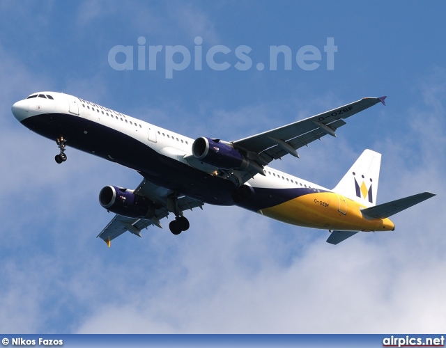 G-OZBF, Airbus A321-200, Monarch Airlines