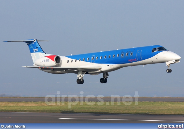 G-RJXG, Embraer ERJ-145EP, bmi Regional