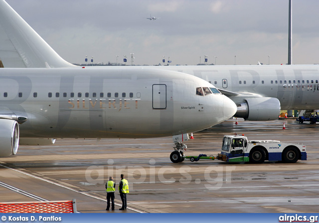 G-SJET, Boeing 767-200ER, Silverjet