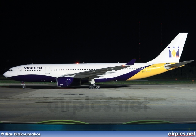 G-SMAN, Airbus A330-200, Monarch Airlines