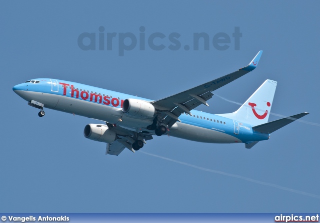 G-TAWD, Boeing 737-800, Thomson Airways