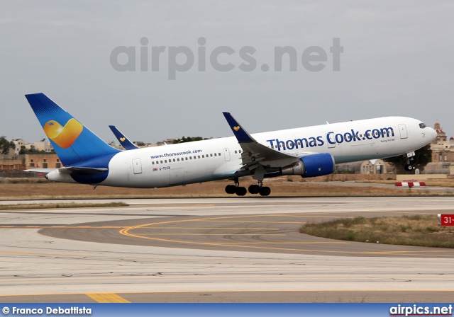 G-TCCB, Boeing 767-300ER, Thomas Cook Airlines