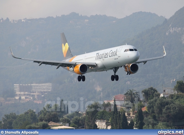 G-TCDG, Airbus A321-200, Thomas Cook Airlines