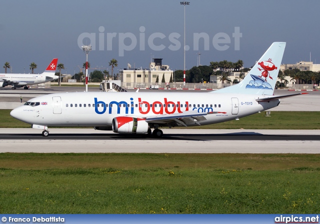 G-TOYD, Boeing 737-300, bmibaby