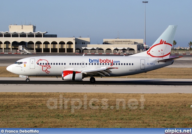 G-TOYJ, Boeing 737-300, bmibaby