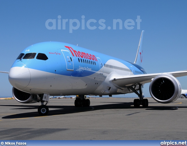 G-TUIA, Boeing 787-8 Dreamliner, Thomson Airways