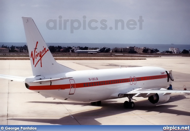 G-UKLB, Boeing 737-400, Virgin Atlantic