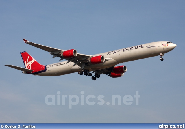 G-VBLU, Airbus A340-600, Virgin Atlantic