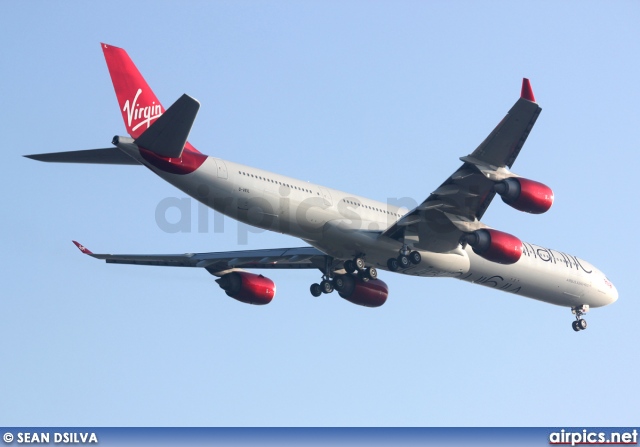 G-VEIL, Airbus A340-600, Virgin Atlantic