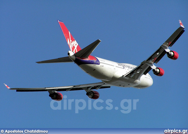 G-VHOT, Boeing 747-400, Virgin Atlantic