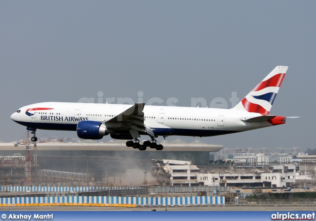 G-VIIC, Boeing 777-200ER, British Airways