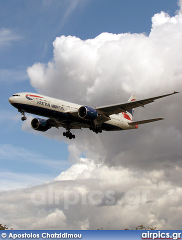 G-VIIS, Boeing 777-200ER, British Airways