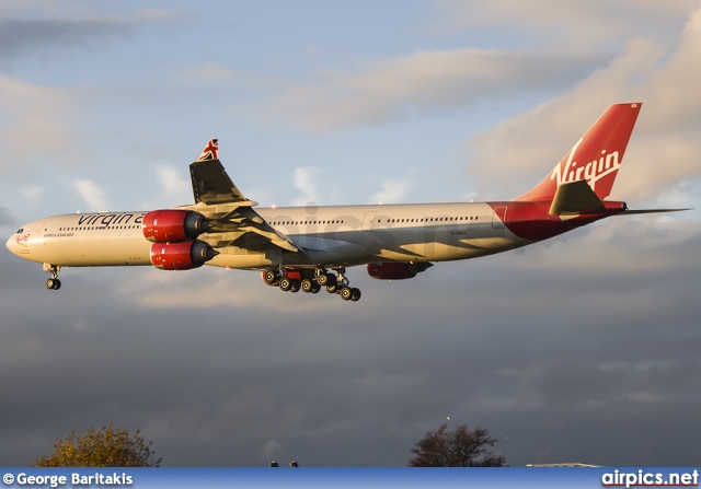 G-VRED, Airbus A340-600, Virgin Atlantic