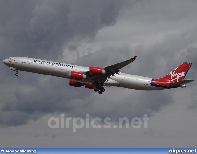 G-VSHY, Airbus A340-600, Virgin Atlantic