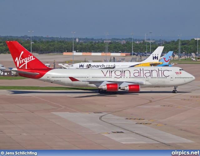 G-VXLG, Boeing 747-400, Virgin Atlantic