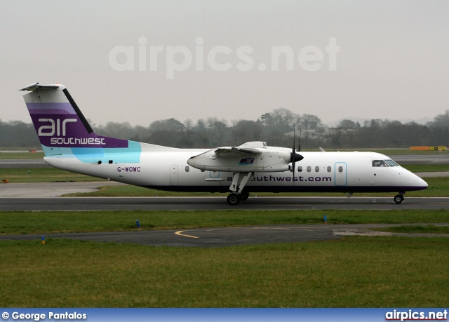 G-WOWC, De Havilland Canada DHC-8-300 Dash 8, Air Southwest