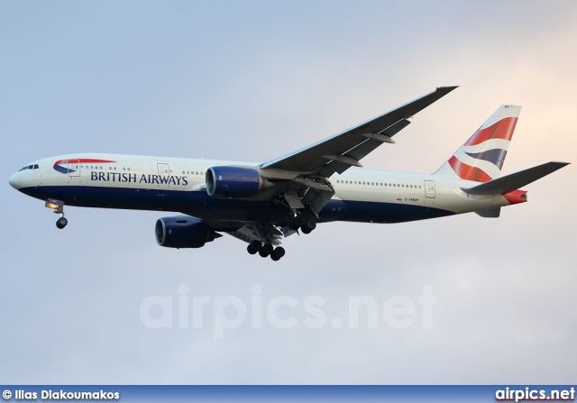 G-YMMP, Boeing 777-200ER, British Airways