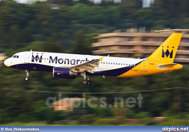 G-ZBAP, Airbus A320-200, Monarch Airlines