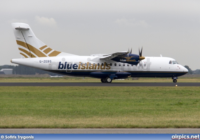 G-ZEBS, ATR 42-320, Blue Islands