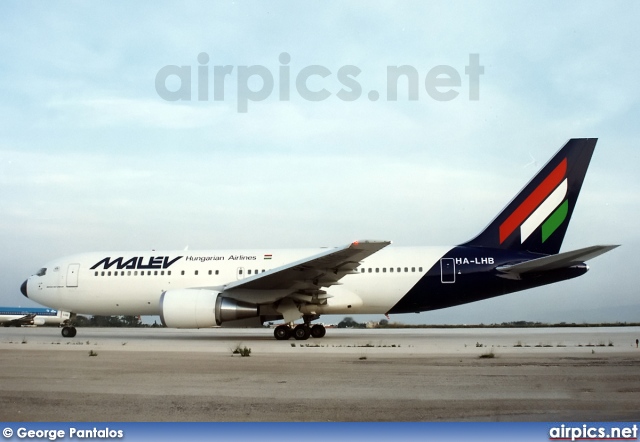 HA-LHB, Boeing 767-200ER, MALEV Hungarian Airlines