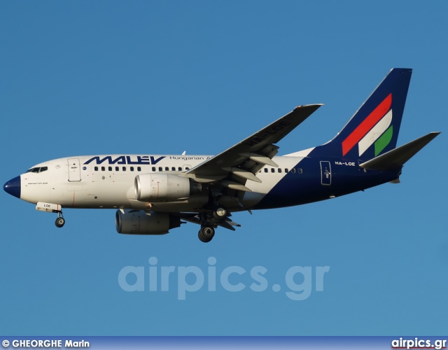 HA-LOE, Boeing 737-600, MALEV Hungarian Airlines