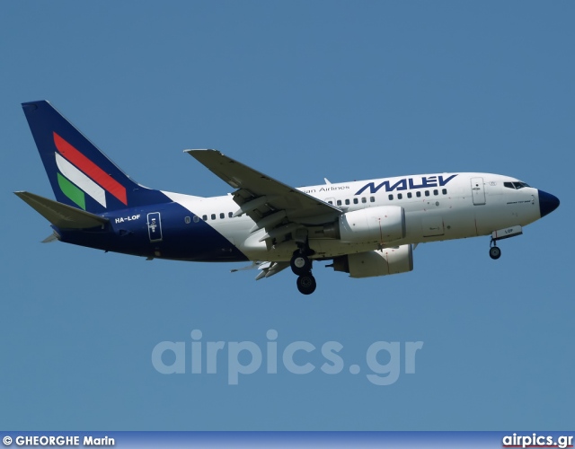 HA-LOF, Boeing 737-600, MALEV Hungarian Airlines