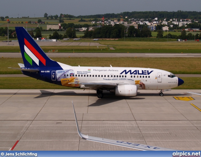 HA-LOG, Boeing 737-600, MALEV Hungarian Airlines