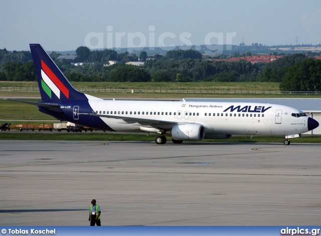 HA-LOK, Boeing 737-800, MALEV Hungarian Airlines