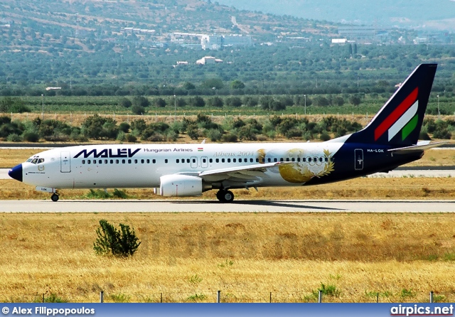 HA-LOK, Boeing 737-800, MALEV Hungarian Airlines