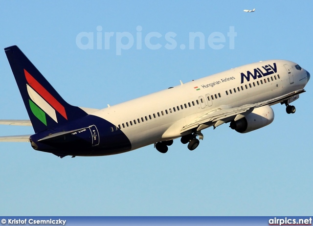 HA-LOM, Boeing 737-800, MALEV Hungarian Airlines