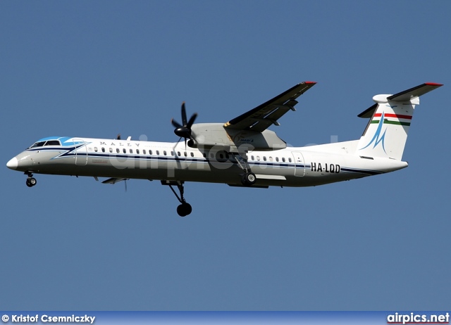 HA-LQD, De Havilland Canada DHC-8-400Q Dash 8, MALEV Hungarian Airlines