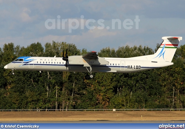 HA-LQD, De Havilland Canada DHC-8-400Q Dash 8, MALEV Hungarian Airlines