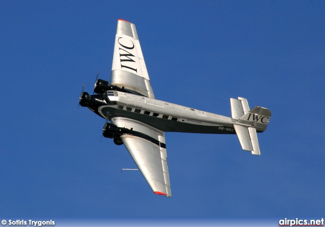 HB-HOS, Junkers JU-52-3M, Ju-Air