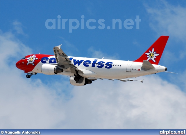 HB-IHX, Airbus A320-200, Edelweiss Air