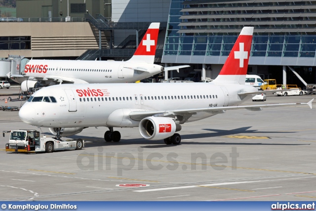 HB-IJK, Airbus A320-200, Swiss International Air Lines