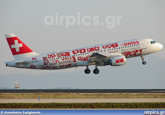 HB-IJM, Airbus A320-200, Swiss International Air Lines