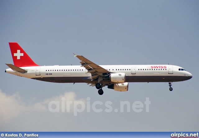 HB-IOB, Airbus A321-100, Swiss International Air Lines