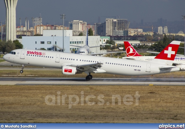 HB-IOD, Airbus A321-200, Swiss International Air Lines