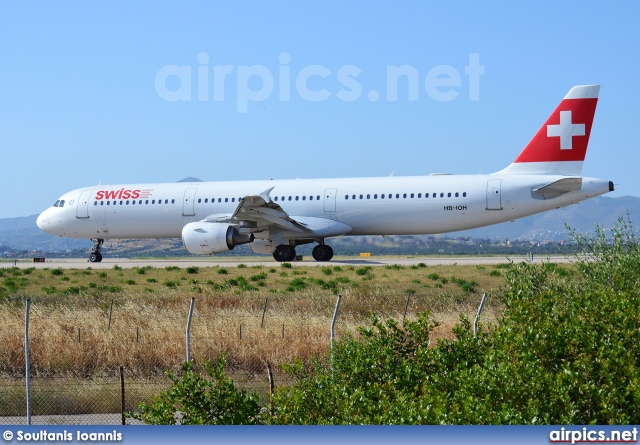 HB-IOH, Airbus A321-100, Swiss International Air Lines