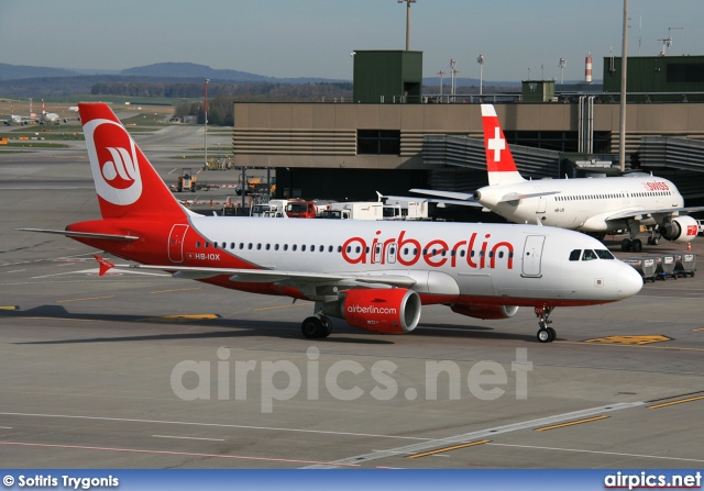 HB-IOX, Airbus A319-100, Air Berlin