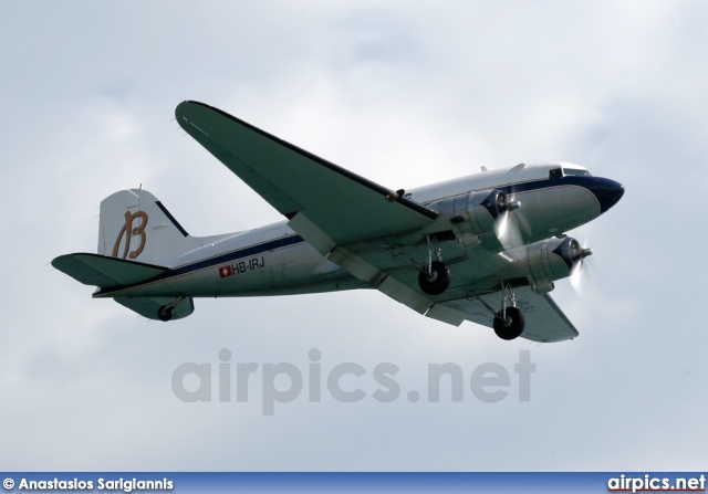 HB-IRJ, Douglas DC-3A, Breitling